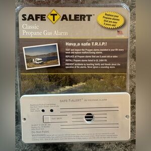 NEW MTI Industries 30-442-P-WT Safe T Alert 30 Series Dual LP Alarm Flush Mount
